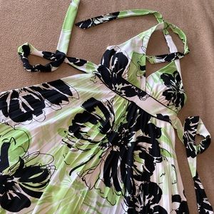 Halter Floral Dress